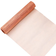 Écran en maille de cuivre 12 pouces x 120 pouces 40 fil métallique tissé pur fin
