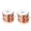 2 Rolls Soft Copper Wire Solid Bare Bendable for Electroculture, Jewelry Making (12 Gauge 52.49Feet Per Roll) 1