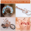 2 Rolls Soft Copper Wire Solid Bare Bendable for Electroculture, Jewelry Making (12 Gauge 52.49Feet Per Roll) 8