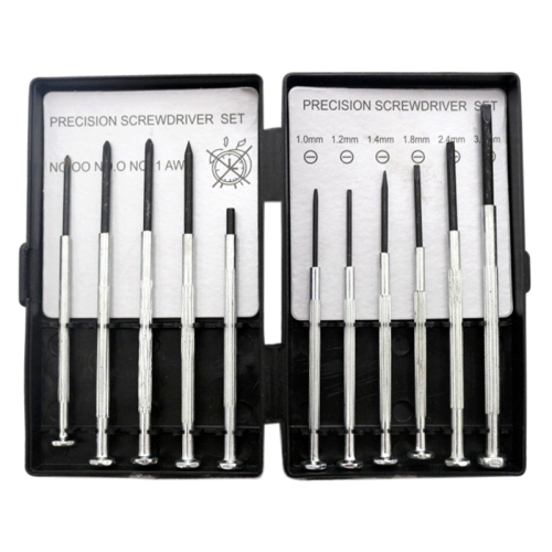 11Pcs Precision Mechanical Screwdriver Sets are Suitable for Electronic Products, Clock Tools, Model Making and Glasses. 1