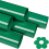 Vinile termoadesivo 3D per magliette, facile da tagliare, verde 2