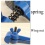 25mm Fixed Tools Hand-Held Labor-Saving Hand Vise Mini Flat Pliers Home Maintenance 4