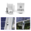 Solar Panel Adjustable Bracket Clamp PV Mounting Clip End 35mm for Fixing 7