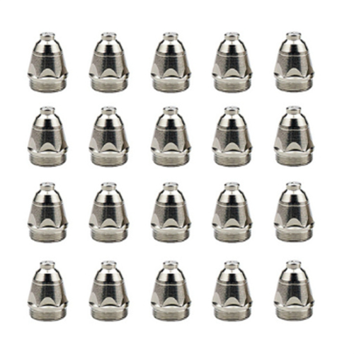 Lot de 20 buses de découpe plasma P80, 1,7 trou, accessoires pour torche de machine, électrode 1