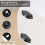 20 PCS Mini Schwenkräder Möbel Selbstklebende Rollen 360  Universalrad mit Roller Ball 6