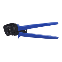 Pinza crimpatrice per cavi di collegamento solari fotovoltaici 2,5/4/6 mm2