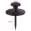 Lot de 60 clous argentés à double tête pour suspension murale 4