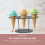 Support pour cornets de glace en acrylique, support pour gaufres, charcuterie, 3 trous, noir 4