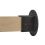 Kit de 2 supports de poteau de pergola carrés 2 x 2, fixation murale robuste 8