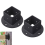 Kit de 2 supports de poteau de pergola carrés 2 x 2, fixation murale robuste 6