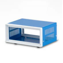 Junction Box Metal Rectangle Electronic Project Case DIY Preventive Power Enclosure Corrosion Resistant Blue