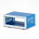 Junction Box Metal Rectangle Electronic Project Case DIY Preventive Power Enclosure Corrosion Resistant Blue 1