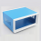 Junction Box Metal Rectangle Electronic Project Case DIY Preventive Power Enclosure Corrosion Resistant Blue 6
