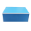 Junction Box Metal Rectangle Electronic Project Case DIY Preventive Power Enclosure Corrosion Resistant Blue 4