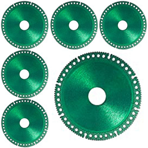 Disques indestructibles pour meuleuse, lames composites multifonctions, dalles de roche, carrelage, 6 pièces 1