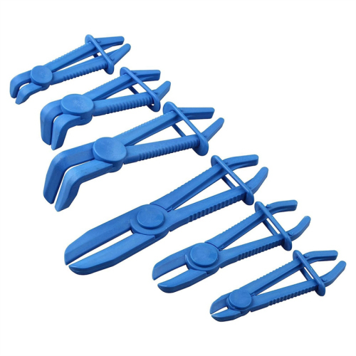 Set di pinze per fascette stringitubo dritte e angolate a 90 per tubi freno e linee del gas 1