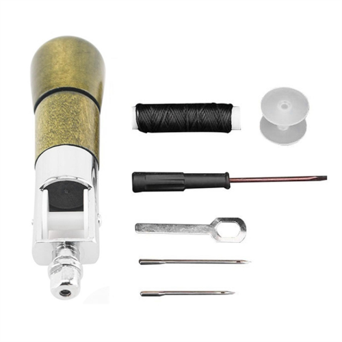 Leather Hand Sewing Machine Set Craft DIY Carving Tool Cow