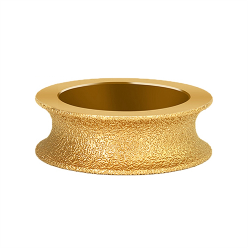 Meule d'angle diamantée brasée à l'or de 20 mm d'épaisseur, utilisée pour l'outil. 1