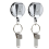 2 Pcs Retractable Pull Pen Pencil Holder, 27.5Inch Holder for Carpenters, Construction Workers, Nurses 2