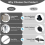 2 Pcs Retractable Pull Pen Pencil Holder, 27.5Inch Holder for Carpenters, Construction Workers, Nurses 4