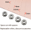 Spacing Wheel Set DIY Handmade Leather Tools Scribing Tracing Point Punching 5