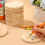 40Pcs Solid Wood Veneer Handmade Painting Plank Material Coasters for DIY Painted Carving 9