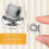 24 Pcs Manganese Steel Pen Holder Self Adhesive Pencil Organizer with Adjustable Spring Loop 4