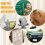 24 Pcs Manganese Steel Pen Holder Self Adhesive Pencil Organizer with Adjustable Spring Loop 6