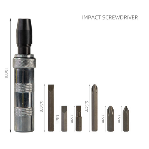 Schlagschrauber 7-teilig Steckschlüsseleinsatz Mutternschneiden Dead Screw Piercing 2