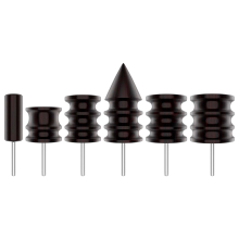 Punte per lucidatura in pelle per utensili rotanti - Set da 6 pezzi di legno di sandalo tropicale massiccio con bordo liscio