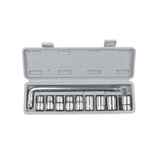 10-delige set met ratelsleutel, wielreparatieset, nooddriewieler, auto, multifunctioneel