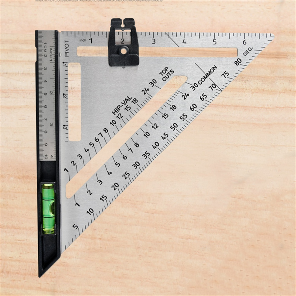 Équerre combinée pour le travail du bois, équerre de mesure précise ...