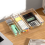 4-pack premium acryl lade organizer trays, scheurbestendig en multifunctioneel 3