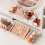 4-pack premium acryl lade organizer trays, scheurbestendig en multifunctioneel 6