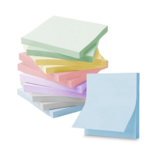 Super Sticky Notes, 3x3 inch, 12 blokken, Morandi Colors, grootverpakking, uitstekende kleefkracht, milieuvriendelijk, draagbaar, perfect