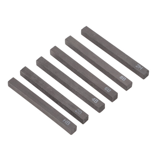 6 Pcs Charcoal Sticks Portable Multipurpose Sketch