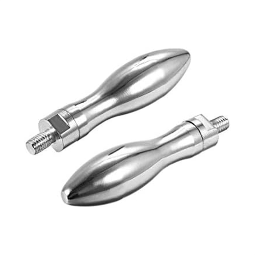 Clamping Handles Screw Knobs Handle M10 x 12mm Threaded Steel Revolving Grip,2Pcs 1