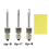 6Pcs Messing Löten Tipps USB Eisen Kopf Schweißen für E10 Interface Stationen 5