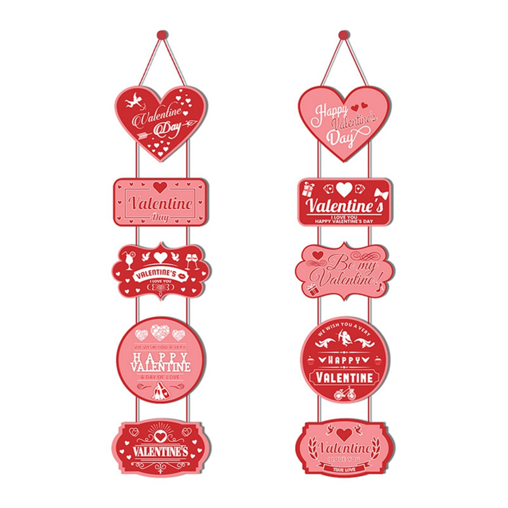 Valentijnsdag Decoratie Deurhanger Banner Woondecoratie Koppels Gordijnen