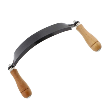 8 zoll Ziehen Shave Messer Gebogene Werkzeug Holzbearbeitung Entrindung Hand