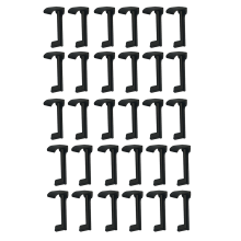 30 stuks 35 mm clips voor waterafvoer aan de zijkant van zonnepanelen, clips voor afvoer van fotovoltaïsche panelen