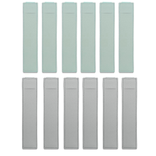 Lot de 12 porte-stylos à bande élastique, étuis en cuir détachables pour journaux, blocs-notes, classeurs et livres