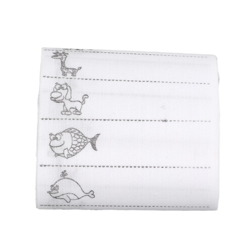 Name Labels 100 Grids Cartoon Pattern Simple 1