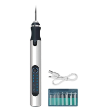 Mini smerigliatrice elettrica, trapano a batteria, penna per incisione fai da te, piccola penna per molatura (B)