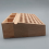 Leather Tools 98-Hole Slotted Beech Tool Rack Carving Punch Diamond Cut Storage DIY 6
