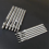 DIY Tool 0.5-5mm Leather Punching and Set Carving 10Pcs Multi-Specification. 3