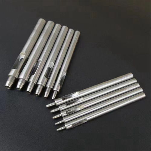 DIY Tool 0.5-5mm Leather Punching and Set Carving 10Pcs Multi-Specification. 2