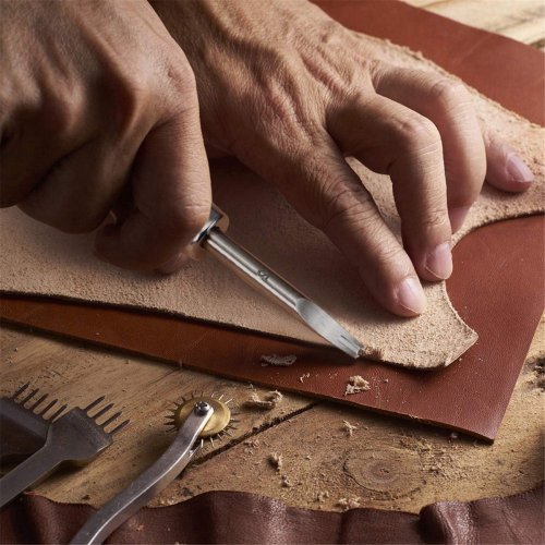 Hand-Stitched Leather Craft Package is Suitable for DIY 4Pcs Tool Set 2