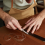 Hand-Stitched Leather Craft Package is Suitable for DIY 4Pcs Tool Set 5