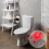 Toilet Flapper Replacement Kit Universal Plug for 2Inch Flush Valve, Water Saving 8